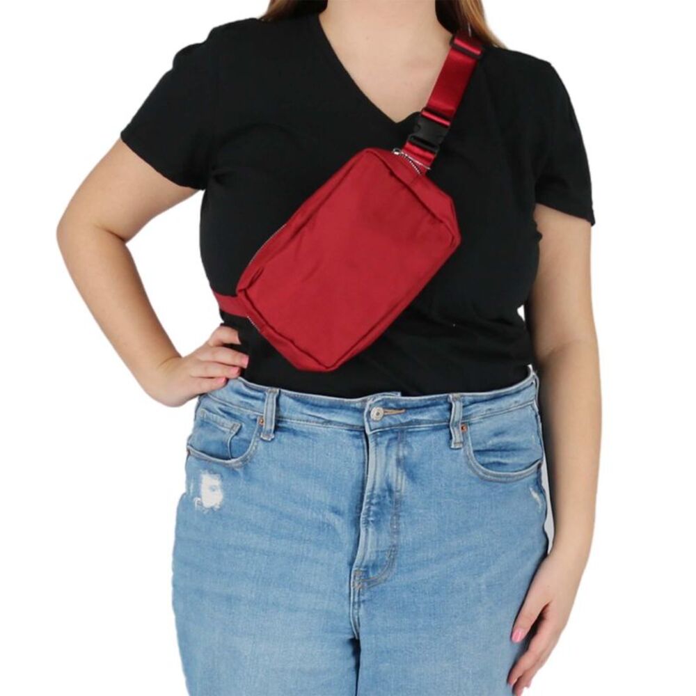 CTM Nylon Rectangle Belt Bag - Picture 4 of 4